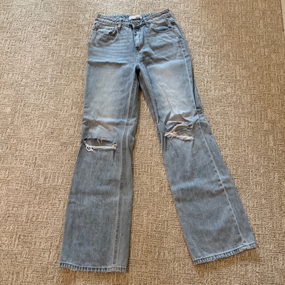 Vervet High-waisted Wide Leg Jeans
